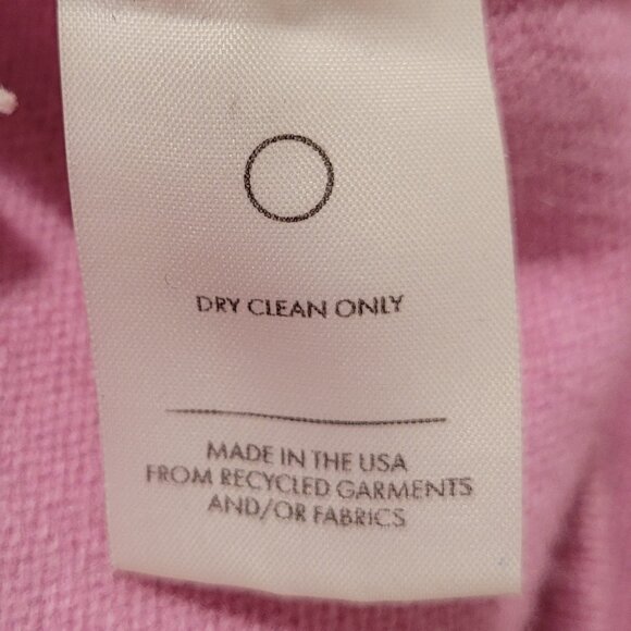 Reformation pink v-neck Sweater Embroidered Soft Material XS/S - Picture 6 of 6